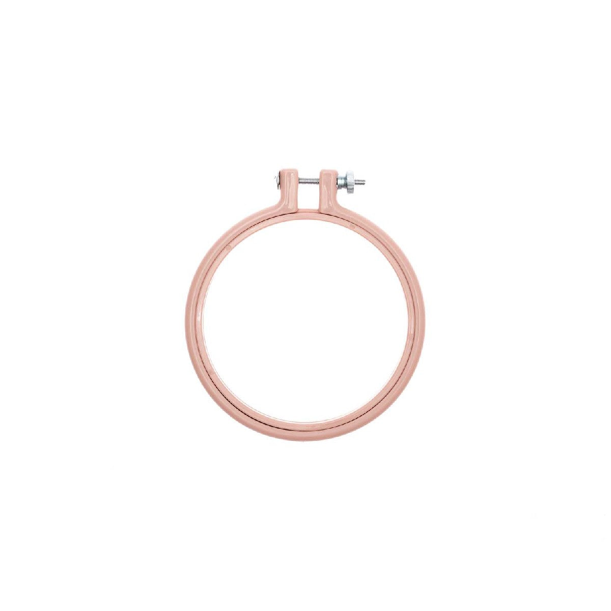 Borduurring kunststof - 10,1 cm - roze