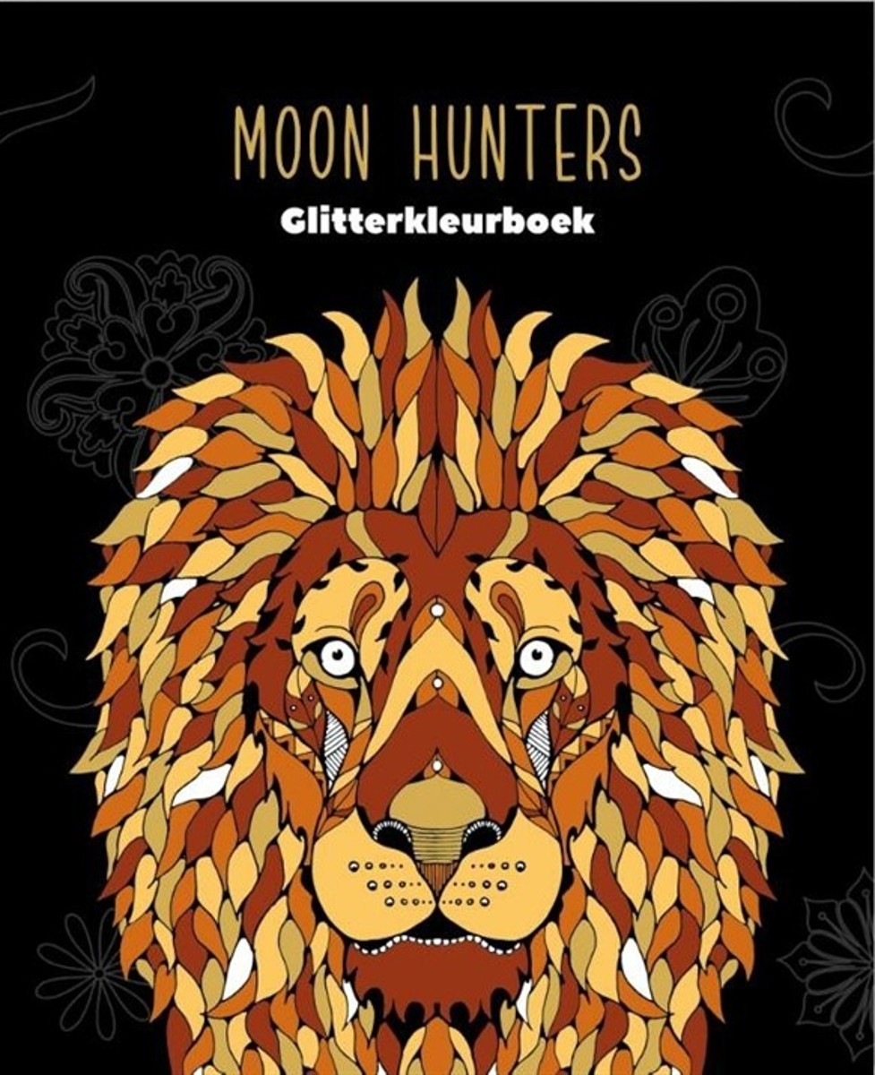 Kleurboek - glitter - Moon Hunters
