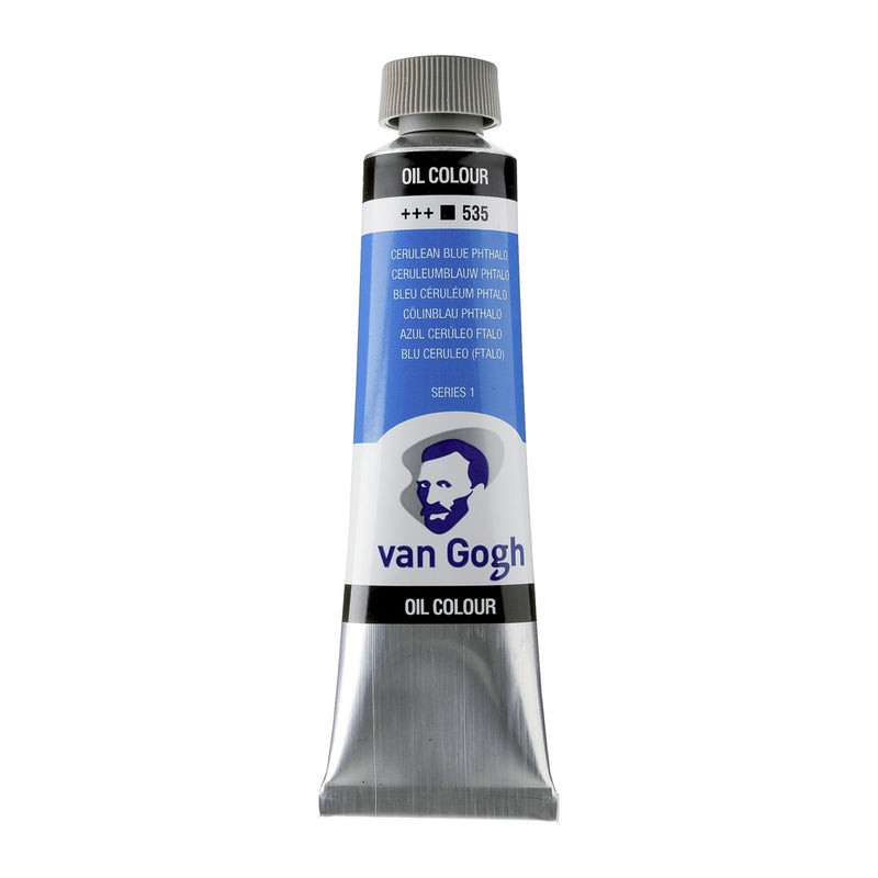 van Gogh olieverf - 40 ml - ceruleumblauw (phtalo) 535