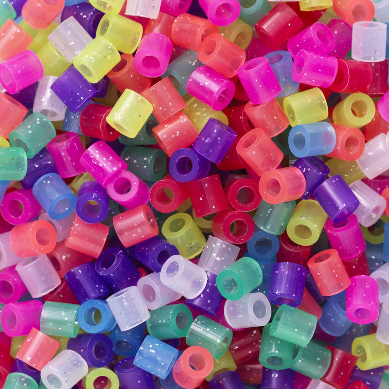 Panduro strijkkralen - 3000 stuks - 106 mix glitter