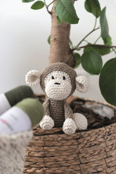 Hoooked DIY kit - Monkey Mace - taupe