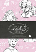 CreaChick Schetsboek - Pink