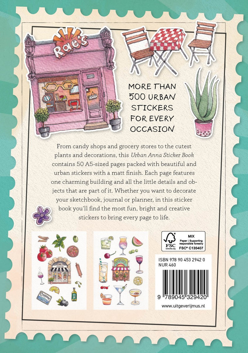 Urban Anna Sticker Boek
