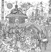 Kleurboek - Fantasiereis - Een Kleurboek vol Droomwerelden