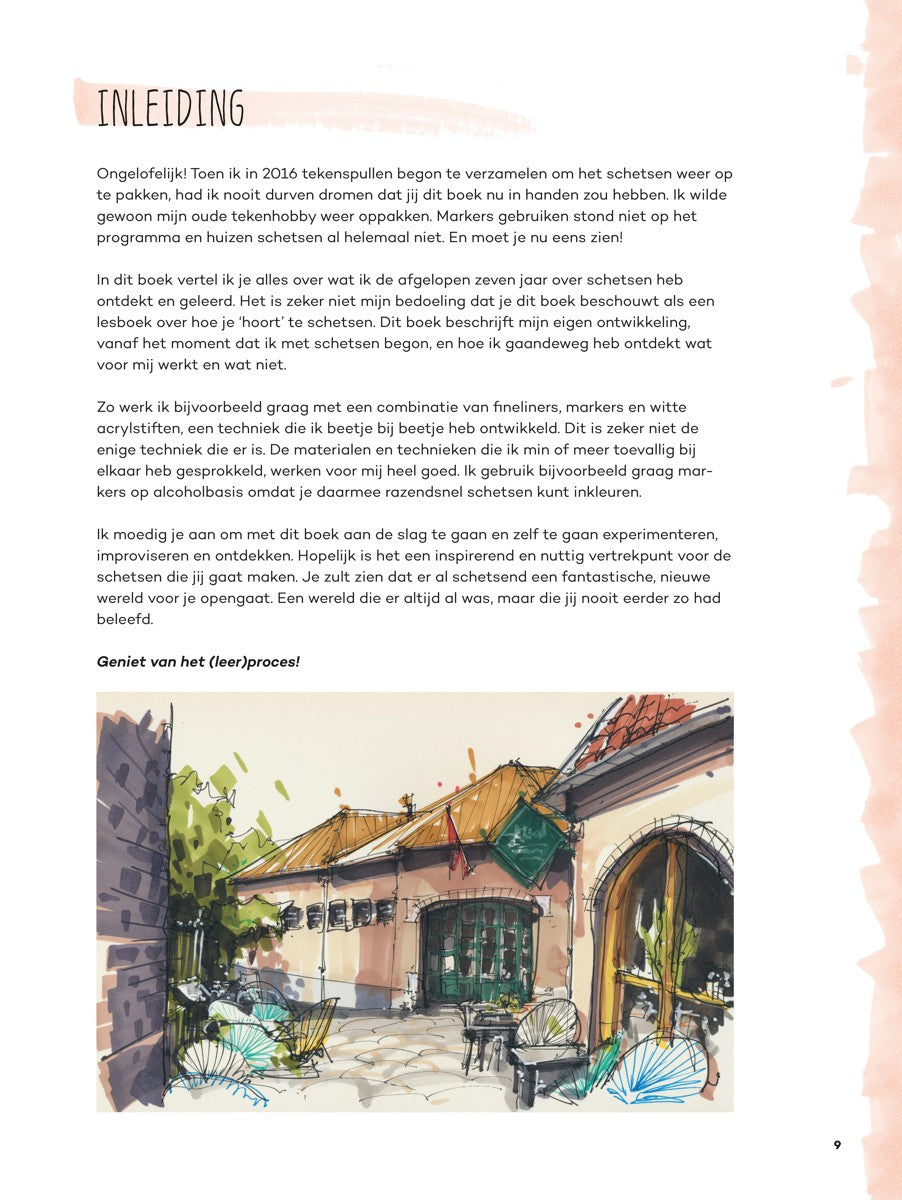 Boek - House sketching
