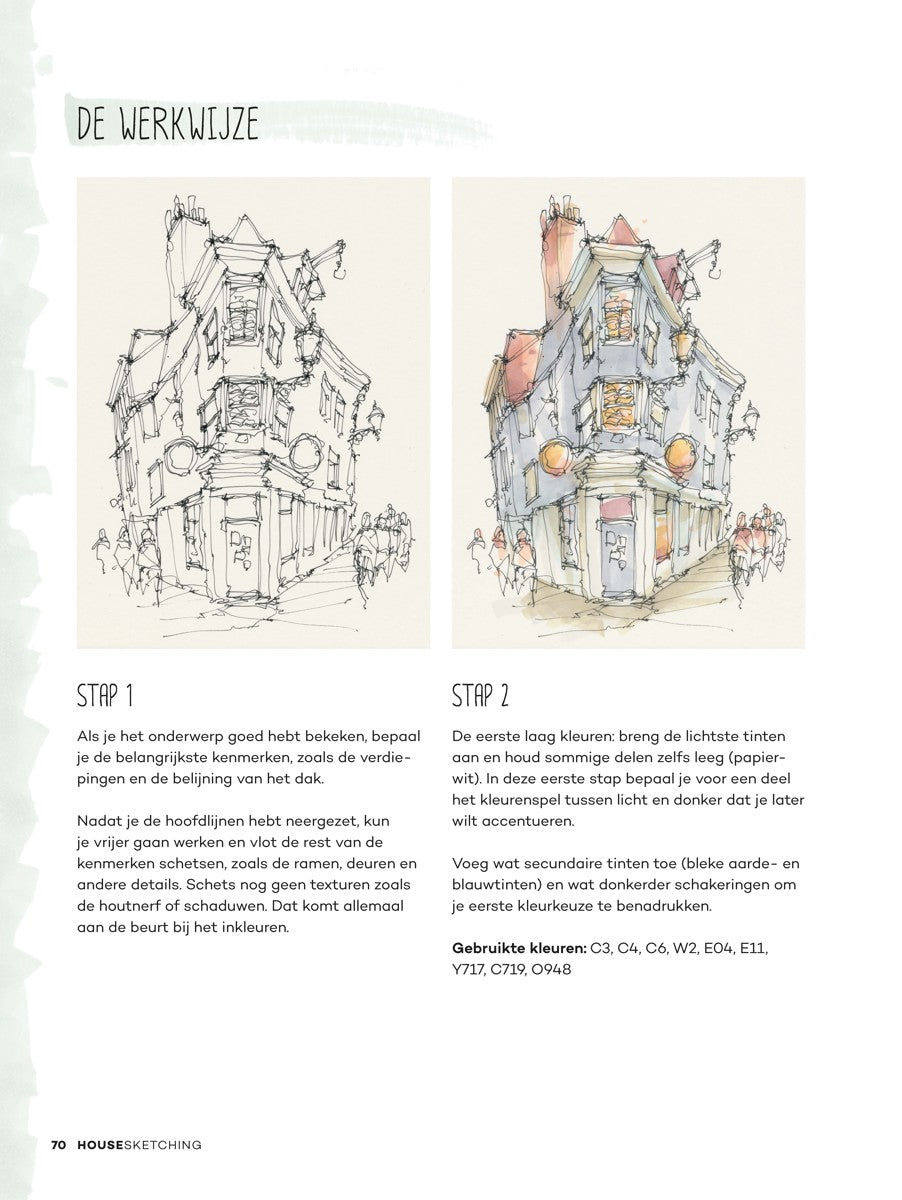 Boek - House sketching
