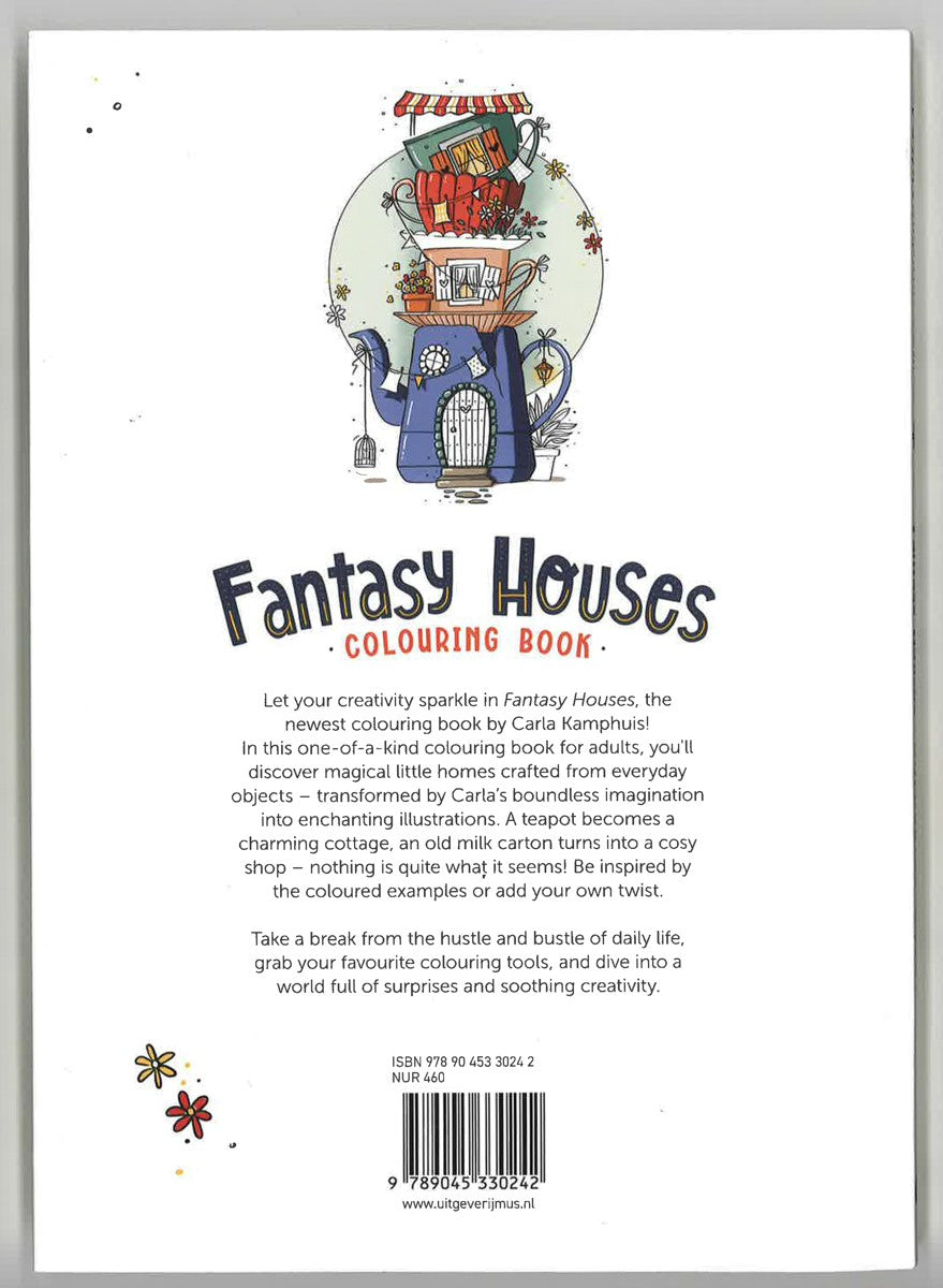 Kleurboek - Fantasy Houses