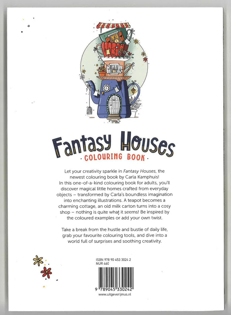 Kleurboek - Fantasy Houses