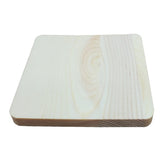 Houten onderzetter - vierkant - 9x9 cm