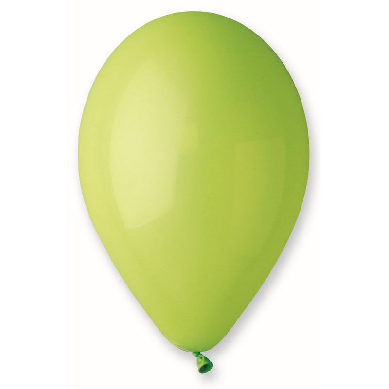 ballonnen latex 26 cm - lime 12 stuks