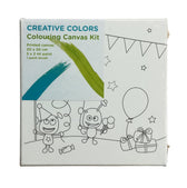 DIY kit canvas met print