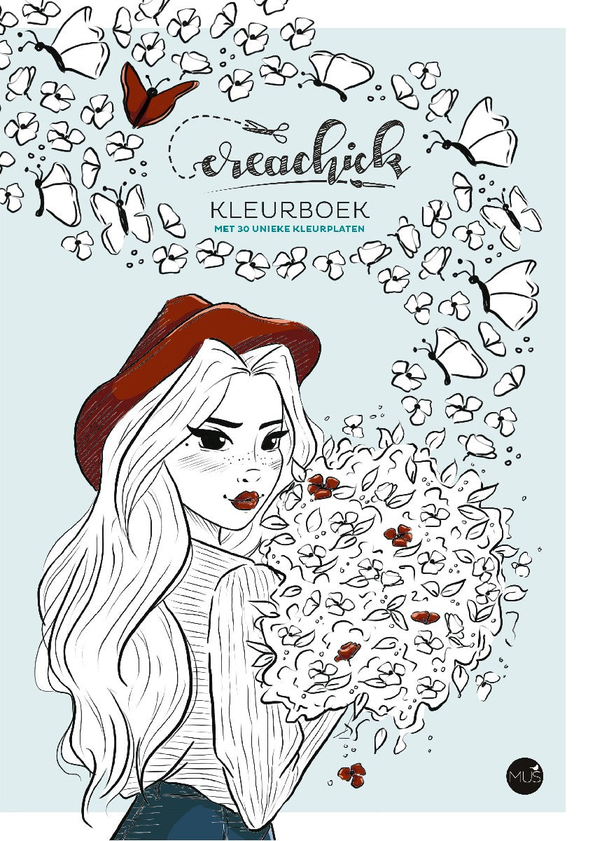 Kleurboek - CreaChick kleurboek