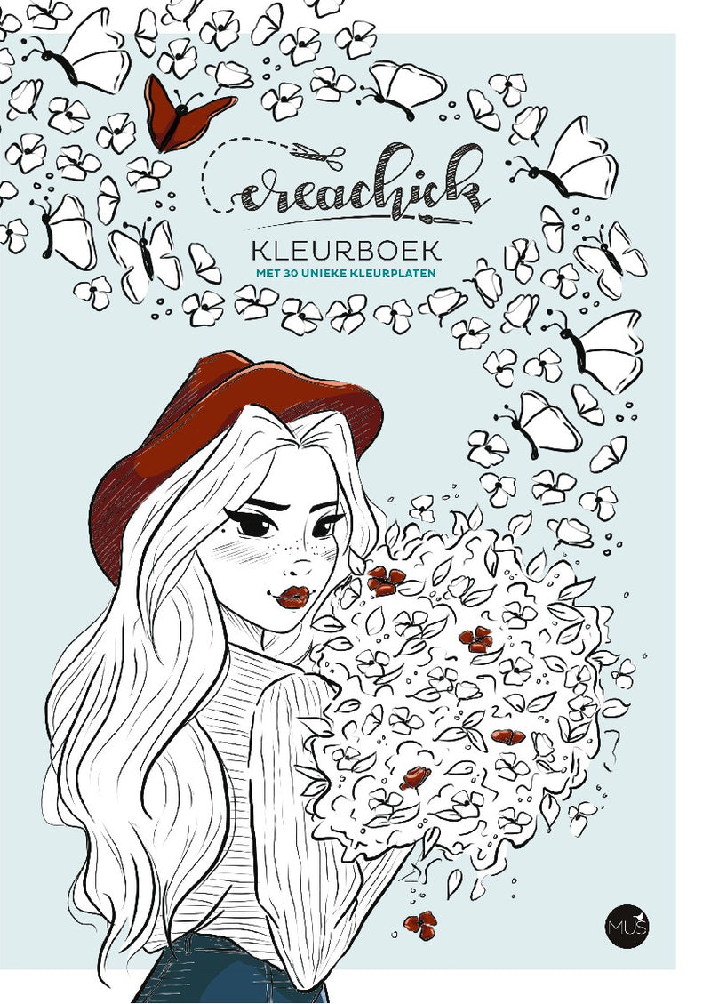 Kleurboek - CreaChick kleurboek