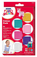 FIMO Kids set - 6 kleuren - shiny pink