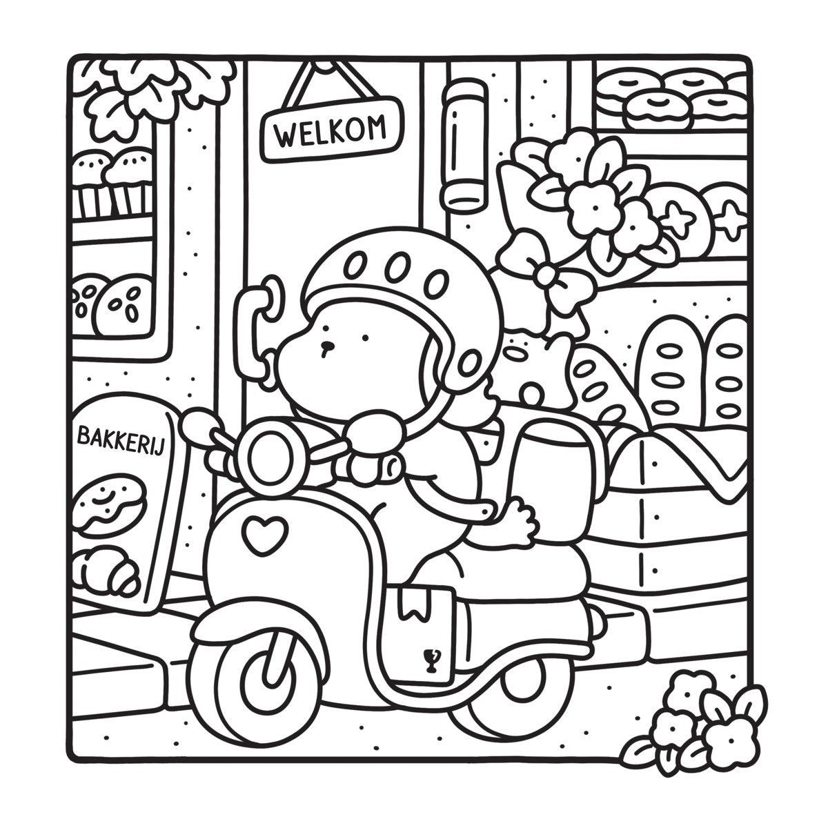 Kleurboek - Cozy Cuties Cute & Comfy Kleurboek