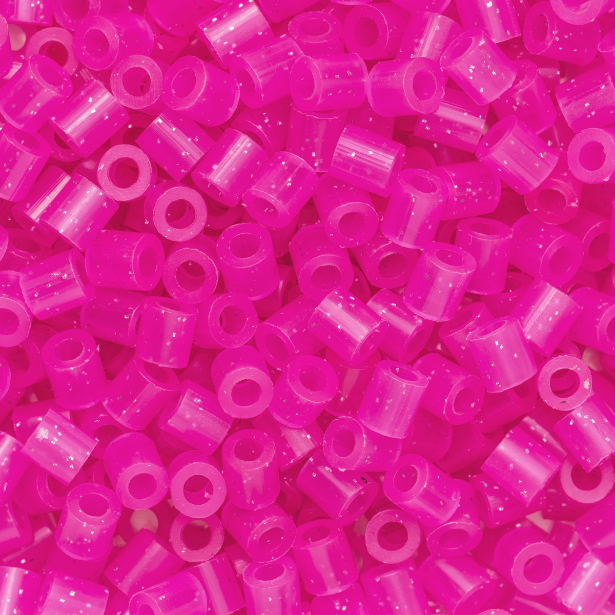 Panduro strijkkralen - 1000 stuks - 56 glitter pink