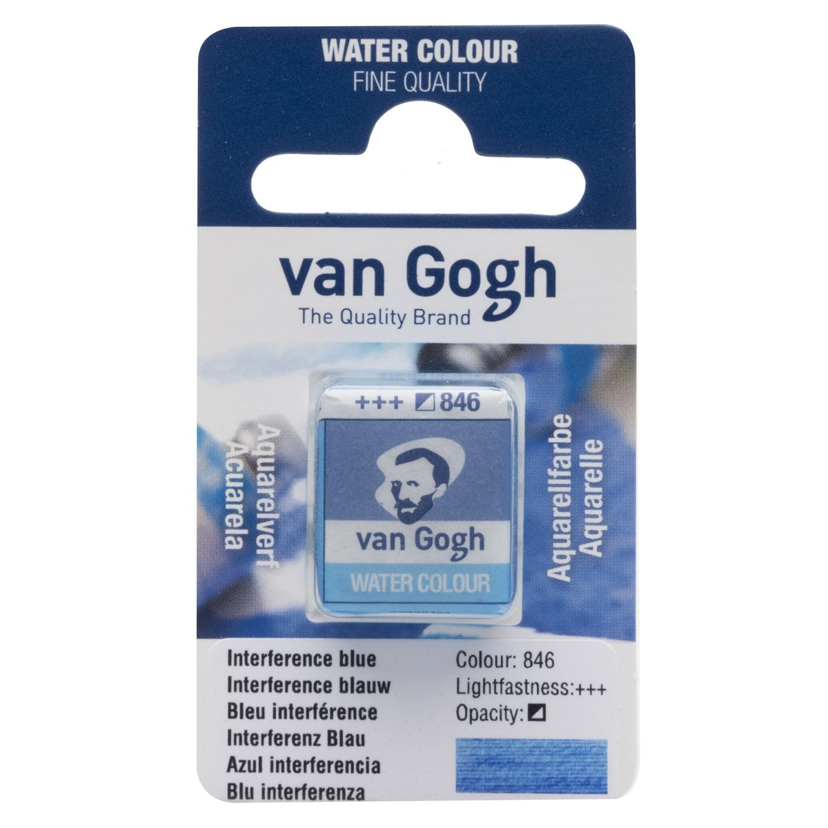 van Gogh aquarelverf - napje - interference blauw 846
