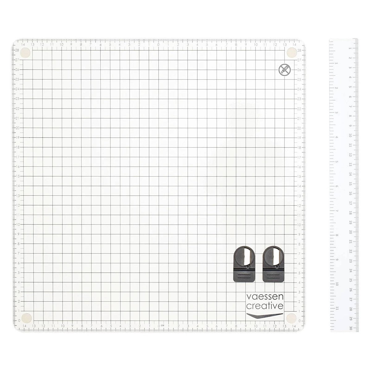 Vaessen Creative alles-in-een magnetisch platform - 30,5 x 30,5 cm