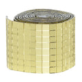 Spiegelmozaïek - 5x5 mm - goudkleurig