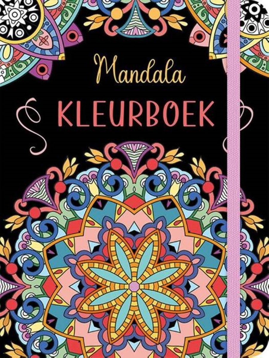Kleurboek - hardcover - Mandala