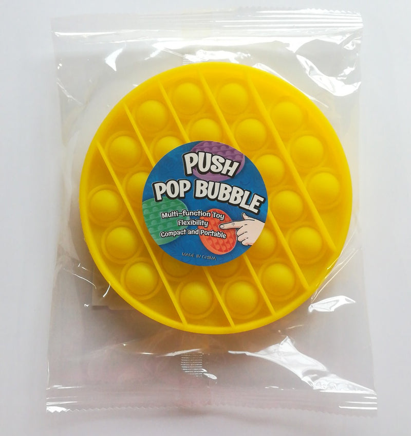 Pop It Bubbles - rond geel