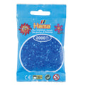 Hama Mini - strijkkralen - 2000 stuks - translucent blue 15