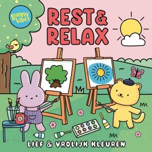 Kleurboek - Sunny Vibes Rest & Relax