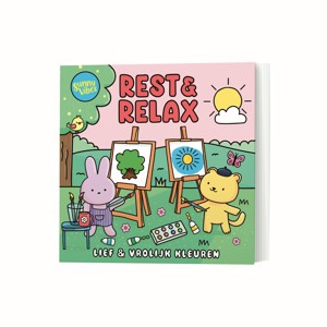 Kleurboek - Sunny Vibes Rest & Relax