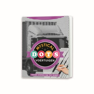 Kleurboek - Mystical Dots Voertuigen