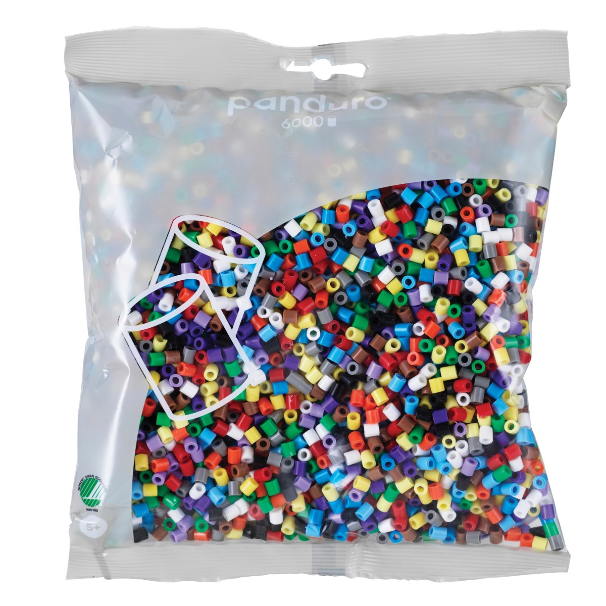 Panduro strijkkralen - 6000 stuks - 111 mix basic