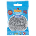 Hama Mini - strijkkralen - 2000 stuks - light grey 70