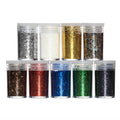 Glitters - set van 9x3 gram - mix