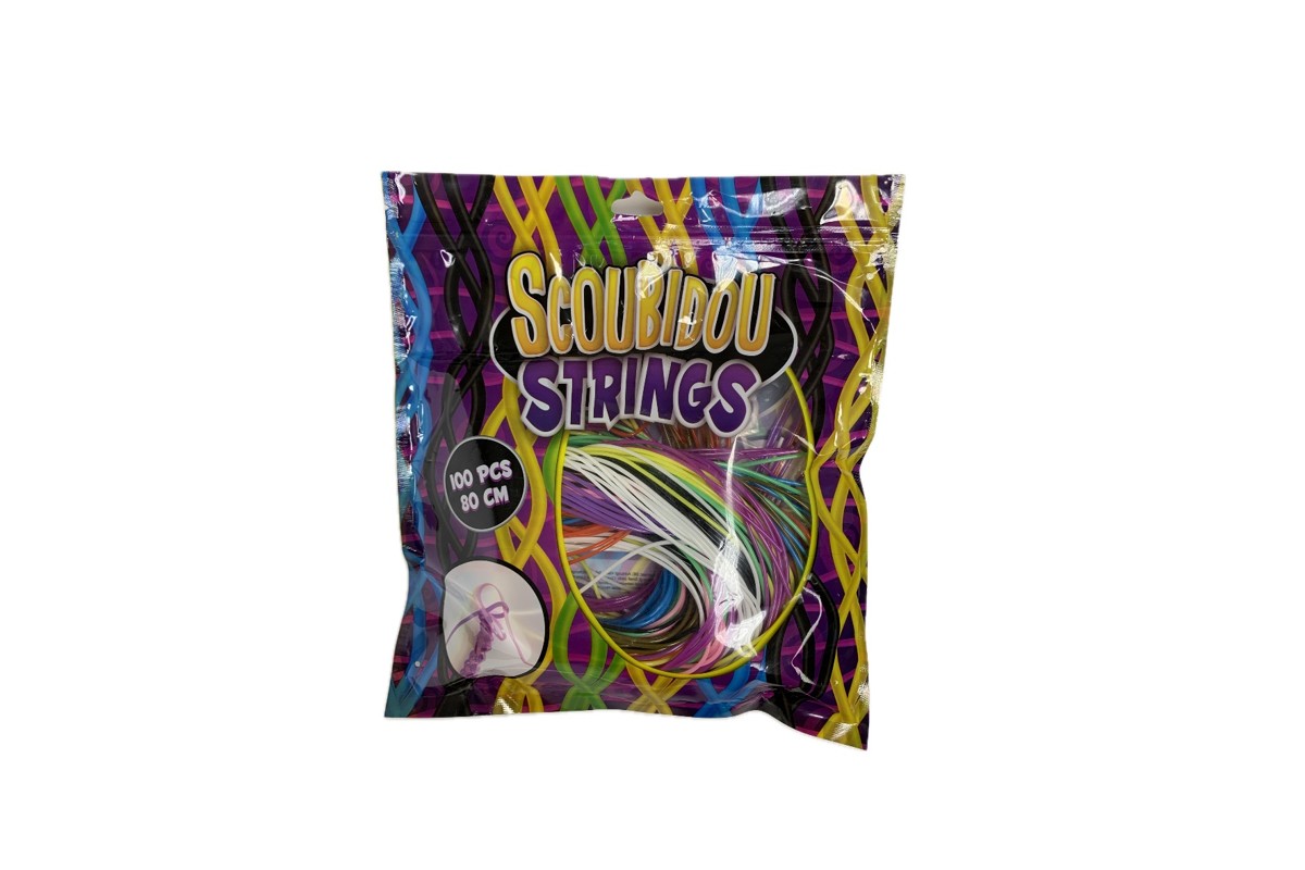 Scoubidoutouwtjes - 80 cm - 100 stuks