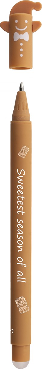 Gelpen Animal Erase-it - Peperkoekmannetje