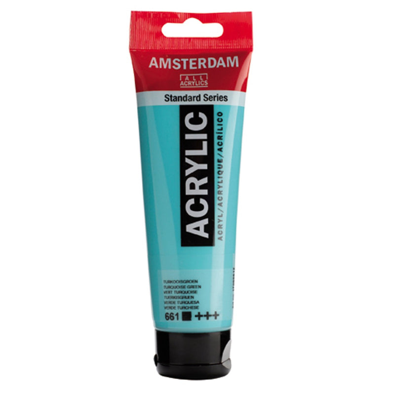Amsterdam acrylverf - 120 ml - turkooisgroen 661