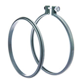 Borduurring kunststof - 12,7 cm - petrol
