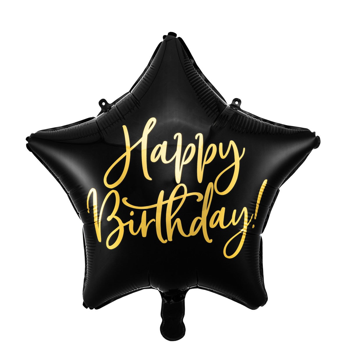 Folieballon - 45cm - birthday ster