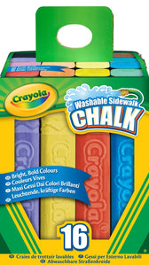 Crayola stoepkrijt - 16 stuks