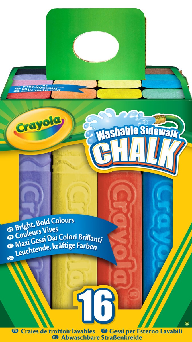 Crayola stoepkrijt - 16 stuks