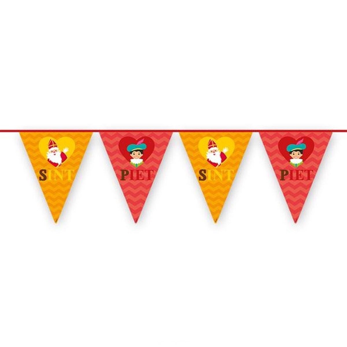 Sinterklaas vlaggenlijn 6 meter