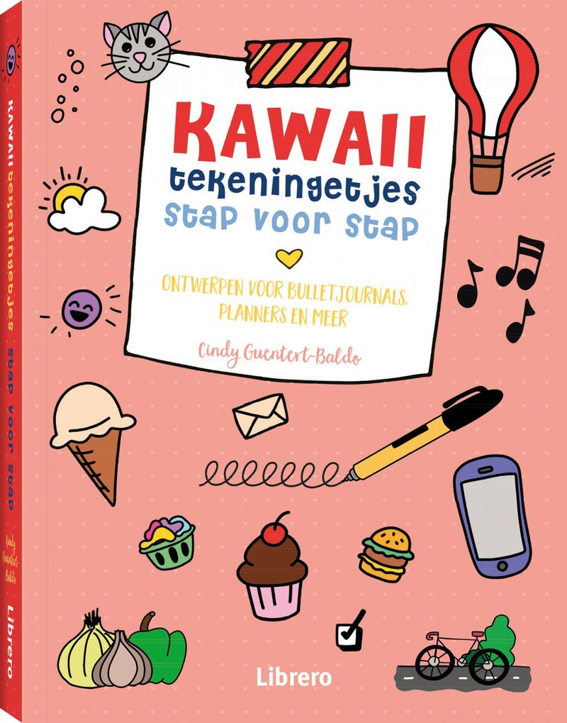 Boek - Kawaii tekeningetjes stap-voor-stap