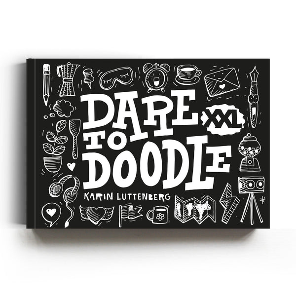 Boek - Paperfuel - Dare to doodle XXL