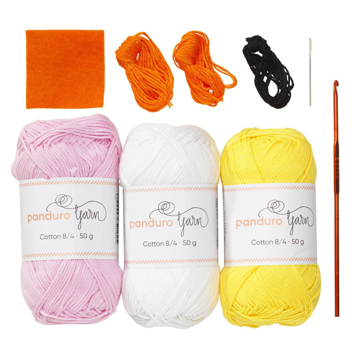 Panduro DIY kit - Cute Crochet Egg Cosies