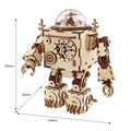 Robotime houten 3D puzzel - muziekdoos Orpheus