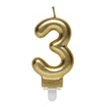Cijferkaars - goud - 3
