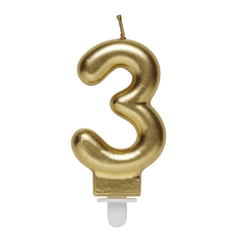 Cijferkaars - goud - 3
