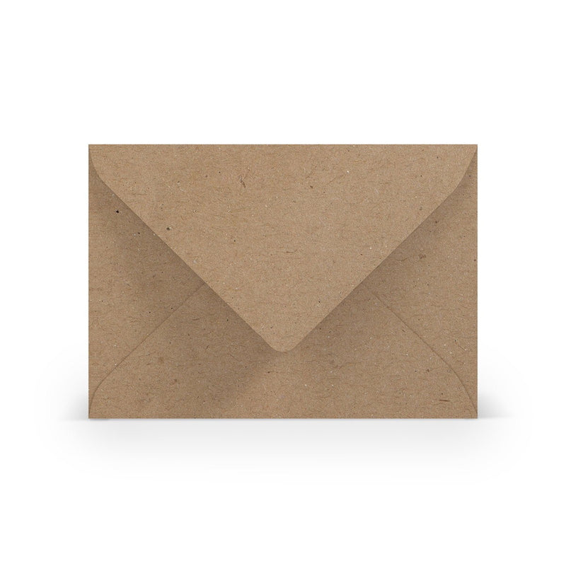 Enveloppen - C6 - 5 stuks - kraft