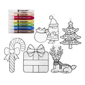 Panduro Junior DIY kit - Xmas Suncatchers