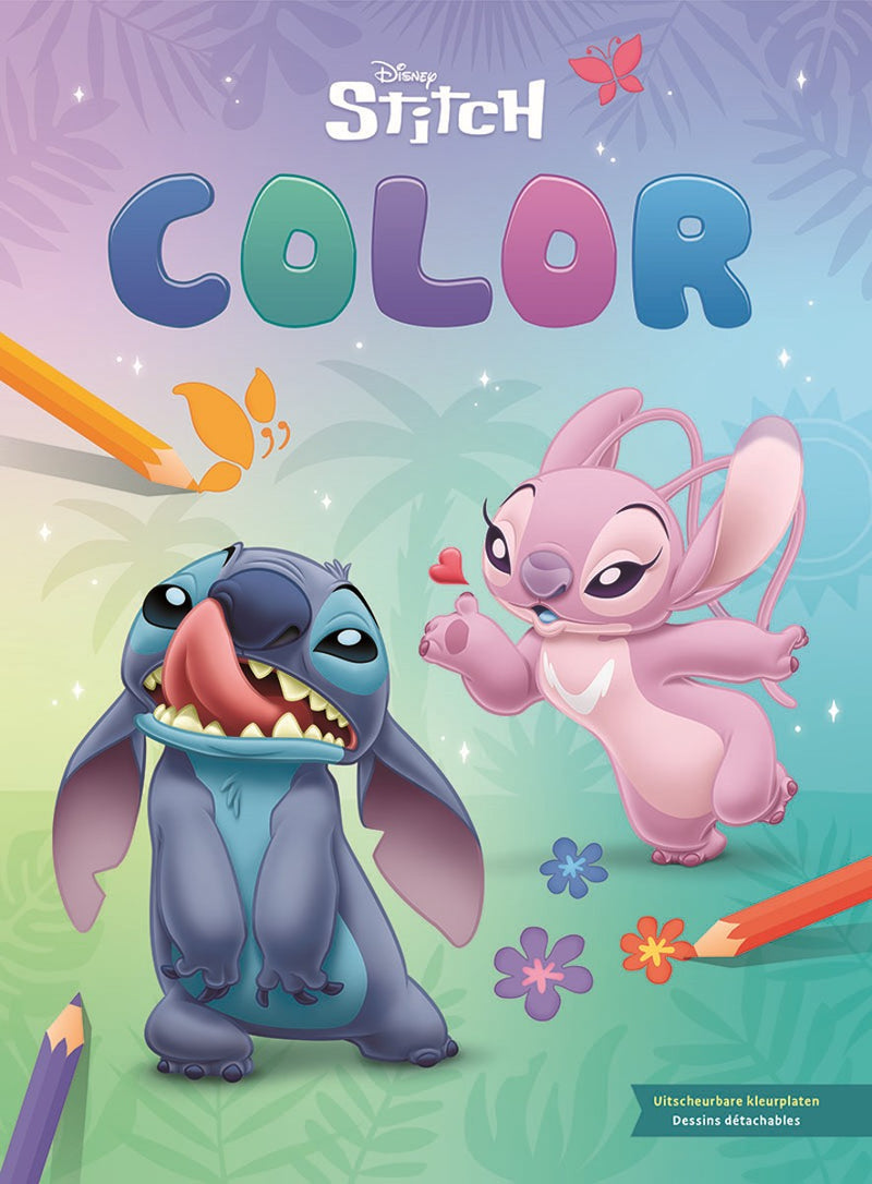 Kleurboek - Disney Color Stitch kleurblok