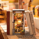 Robotime houten 3D puzzel - book nook - Sakura Wine Alley
